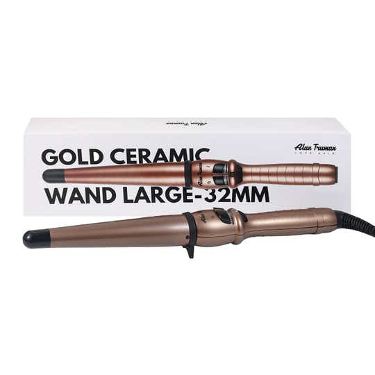 Alan Truman Gold Ceramic Wand - Large 32-19mm (1 Pc)