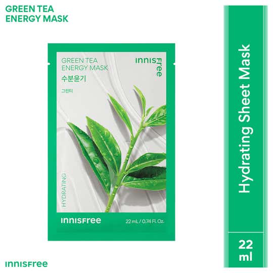 Innisfree Green Tea Energy Sheet Mask – Moisturizing & Soothing Care (22 ml)
