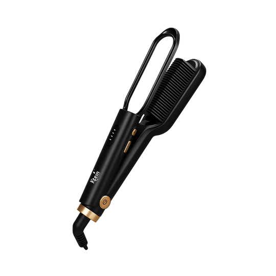 Ktein Professional Hair Straightener Comb Brush with Dual Ceramic Plates