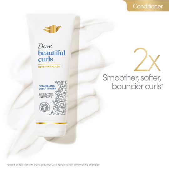 Dove Beautiful Curls Detangling Conditioner (220 ml)