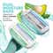LetsShave Evior 6 Shaving Razor Mid-Flex Blades & Dual Moisture Bar infused for Women (1 pc)