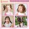 Majestique Baby Hair Clips Ties Elastic Rubber Bands Set (12 pcs)