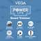 Vega Powerlite Trimmer Men Beard with 90 Mins Runtime, 2 Comb Attachment, USB Type C (VHTH-38)