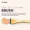 MARS Artist's Arsenal Ultra Thin Foundation Makeup Brush Golden (1 pc)