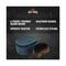 Man Arden 100% Boar Bristle Beard Brush With Hand Crafted Premium Wood Handle With Premium Faux Leather Pouch - Brown