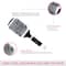 Vega Hot Curl Brush for Hair Styling Drying and Add Volume for Men & Women Large (H1-PRL) (140 g)