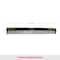 Vega Handmade Slim General Grooming Hair Comb for Men and Women Black (HMBC-107) (17 g)