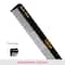 Vega Handmade Slim General Grooming Hair Comb for Men and Women Black (HMBC-107) (17 g)