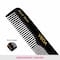 Vega Handmade Pocket Hair Comb for Men and Women Black (HMBC-126) (18 g)