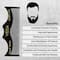 Vega Moustache Comb for Men Pocket-size Comb Groom your Moustache & Beard (HMBC-194) (15 g)