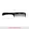 Vega Handmade Grooming Hair Comb for Men and Women Black (HMBC-204) (43 g)