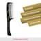 Vega Handmade Grooming Hair Comb for Men and Women Black (HMBC-204) (43 g)