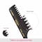 Vega Handmade Hair Comb India's No.1 Hair Comb Brand for Men and Women Black (HMBC-307) (11 g)