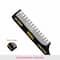 Vega Handmade Hair Comb India's No.1 Hair Comb Brand for Men and Women Black (HMBC-307) (11 g)