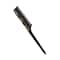 Vega Handmade Hair Comb India's No.1 Hair Comb Brand for Men and Women Black (HMBC-307) (11 g)