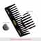 Vega Handmade Shampoo Hair Comb for Men and Women - Black (HMBC-406) (49 g)