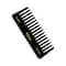 Vega Handmade Shampoo Hair Comb for Men and Women - Black (HMBC-406) (49 g)