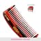 Vega Handmade Grooming Hair Comb with Tortoise Shell Pattern for Men and Women (HMC-23) (36 g)