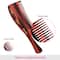 Vega Handmade Grooming Hair Comb with Tortoise Shell Pattern for Men and Women (HMC-23) (36 g)