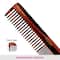 Vega Handmade Tortoise Shell Pattern Graduated Dressing Hair Comb for Men and Women (HMC-3D) (24 g)