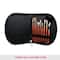 Vega Makeup Brush Set with Black Leather Case Set of 10 (LK-10) (316 g)