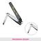 Vega Large Nail Clipper with Curved Blades for Manicure & Pedicure Pack of 10 (LNCB-03) (490 g)