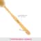 Vega Detachable Wooden Bristle Bath Brush with Long Handle Easy Massage (NBA 1/3) (184 g)