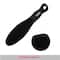 Vega Curve Emery Foot File, (PD-21)