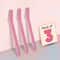 Vega Face Razor Eyebrow Shaper for Women Pack of 3 Reusable Razor for Face (ESS-01) (28 g)