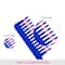 Vega Colouring Hair Comb for Prevent Hair Damage Hair Styling Tool for Man and Women (1270) (18 g)