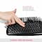 Vega Premium Collection Mini Paddle Hair Brush for Men & Women Black (8586 M) (99 g)