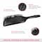 Vega Premium Collection Mini Paddle Hair Brush for Men & Women Black (8586 M) (99 g)