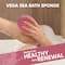 Vega Sea Bath Sponge Bath Shower Loofah Sponge Scrubber Exfoliator for Women & Men (BA-3/15) (25 g)