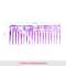 Vega Lilac Shampoo Hair Comb India's No.1 Hair Comb Brand for Men and Women (DC-1268) (33 g)