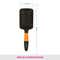 Vega Paddle Hair Brush with Stick for Men and Women Black & Orange (E15-PB) (196 g)