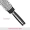 Vega Hot Curl Hair Brush for Hair Styling Curling Straightening for Men & Women (E16-PRS) (73 g)