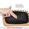 Vega Premium Collection Wooden Paddle Hair Brush for Men & Women (E2-PB) (152 g)