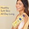 Vaseline Deep Moisture Body Lotion for Dry Skin Moisturised Glowing Skin with Pro Ceramides (400 ml)