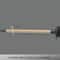 Vega Chopstick Hair Curler 7x10 mm with Ceramic Coated Barrel (VHCS-01) Black (344 g)