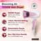 Vega Blooming Air Foldable 1000-1200 Watts Hair Dryer for Women (VHDH-05) (Made in India)