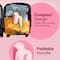 Vega Go Lite 1400W Foldable Hair Dryer for Women with 2 Heat & Speed Setting (Low & High) (VHDH-19)