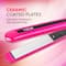 Vega Trendy Hair Straightener with Temperature Setting Quick Heatup Auto Shut-off Pink (VHSH-16)