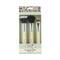 The Vintage Cosmetic Company Essential Face Brush Set (3Pcs)