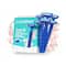 LetsShave Evior 3 Plus Disposable Razor - Pink, White (6 Pcs)