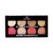 Half N Half HD Pro Blush & Highlight Face Palette - 02 Multicolour (16g)