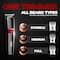Beardo APE-X 3-In-1 Multipurpose Trimmer - Black & Red