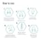 Sirona Reusable Eyebrow & Face Razor For Women (2Pcs)