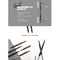 MARS Micro Precision Brow Pencil - Black (3.5gm)