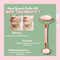 House of Beauty Rose Quartz Roller Kit For Toning, Tightening, Depuffing Face & Undereyes (3 Pcs)