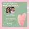 House of Beauty Rose Quartz Guasha Tool Kit For Double Chin, Jawline, Contour & Shapes Nose (3 Pc)